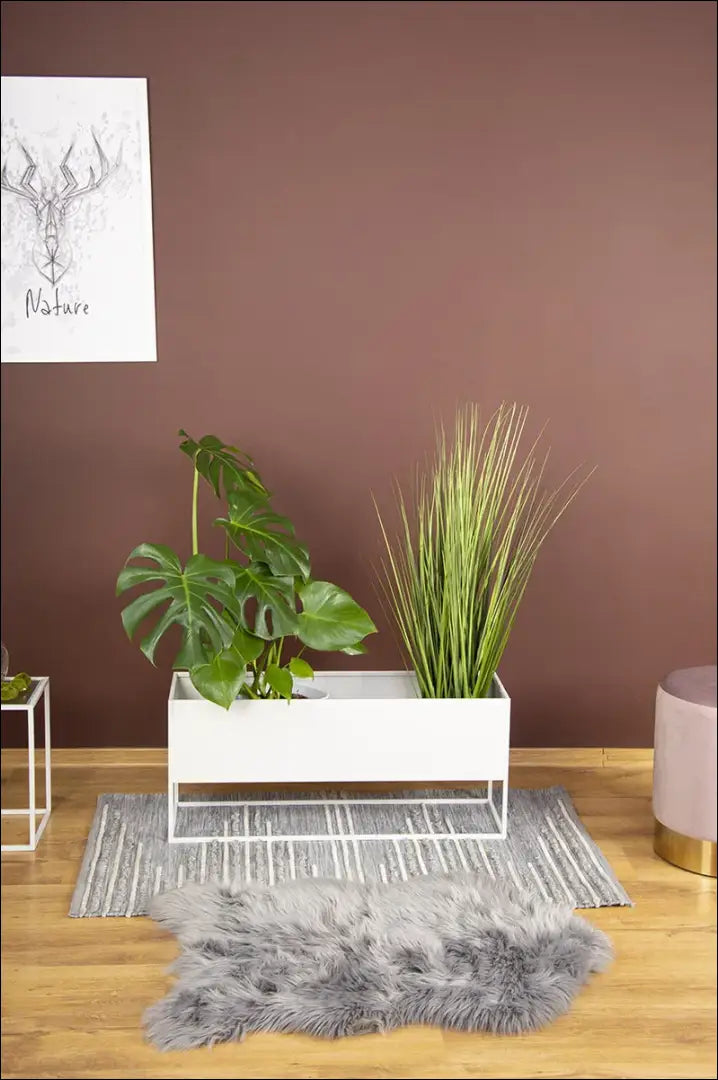 Vazonas DI10274 - €66 Save 55% 50-100, __label:Pristatymas 1-2 d.d., color-balta, interjeras, material-metalas €50