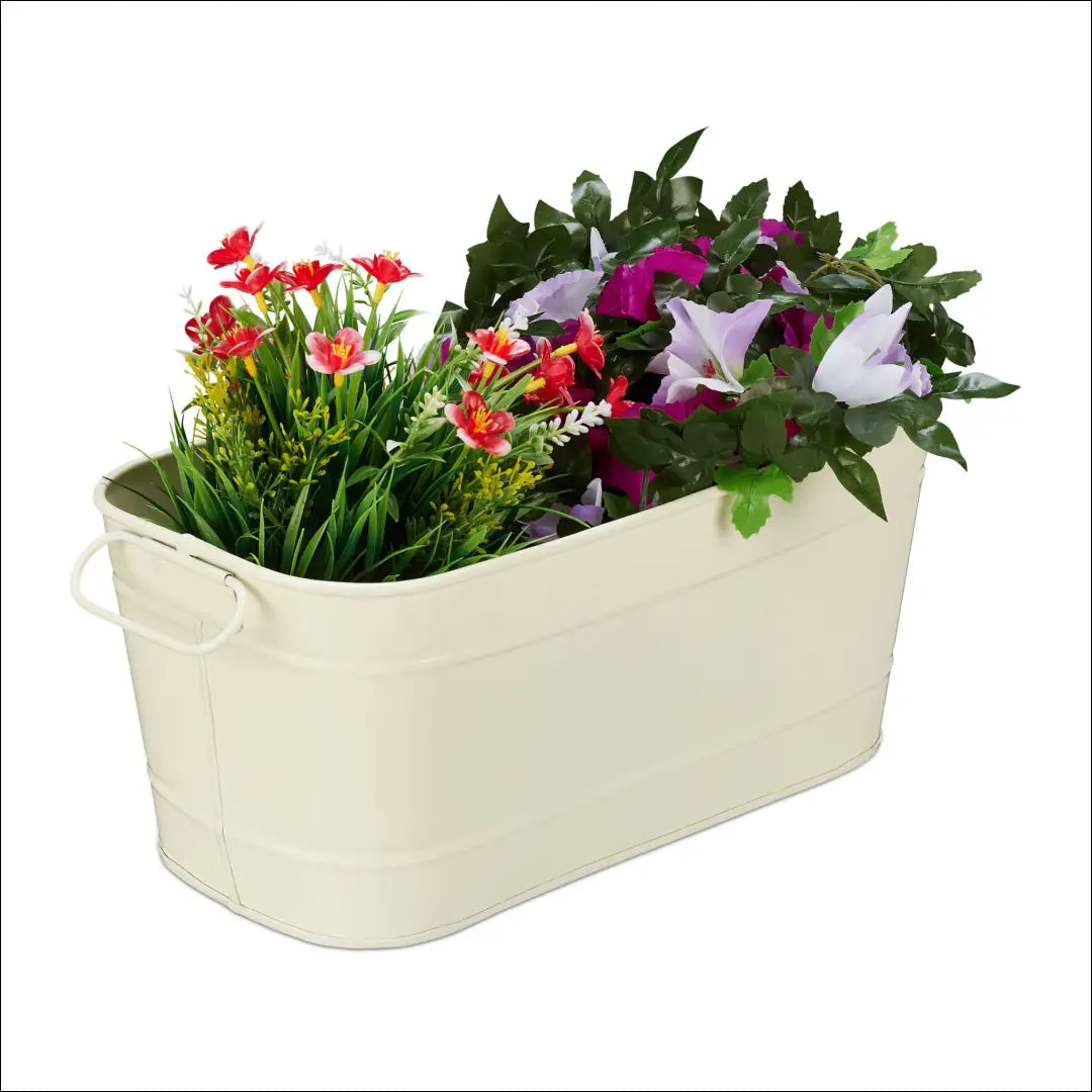 Vazonas DI12138 - €13 Save 50% __label:Pristatymas 1-2 d.d., color-kremas, interjeras, material-metalas, under-25 Iki