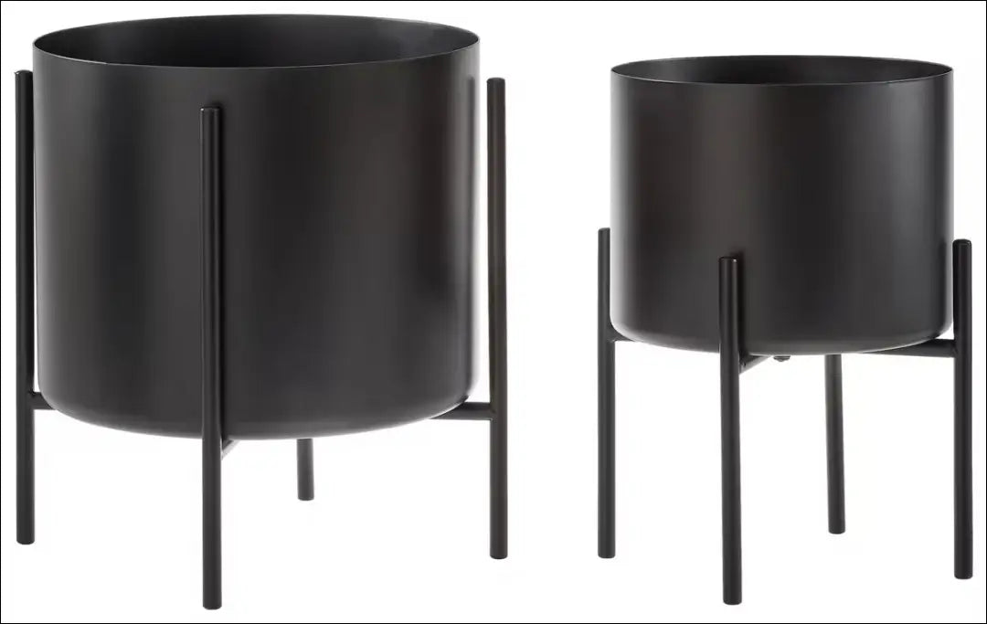 Vazonas DI12629 - €16 Save 50% __label:Pristatymas 1-2 d.d., color-juoda, interjeras, material-metalas, under-25 Iki