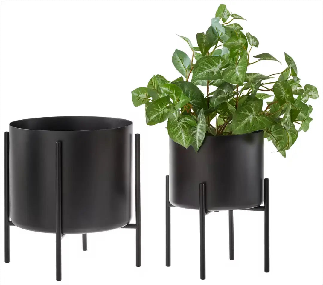 Vazonas DI12629 - €16 Save 50% __label:Pristatymas 1-2 d.d., color-juoda, interjeras, material-metalas, under-25 Iki