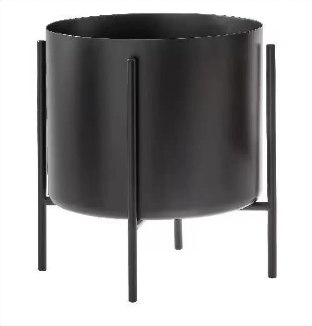 Vazonas DI12629 - €16 Save 50% __label:Pristatymas 1-2 d.d., color-juoda, interjeras, material-metalas, under-25 Iki