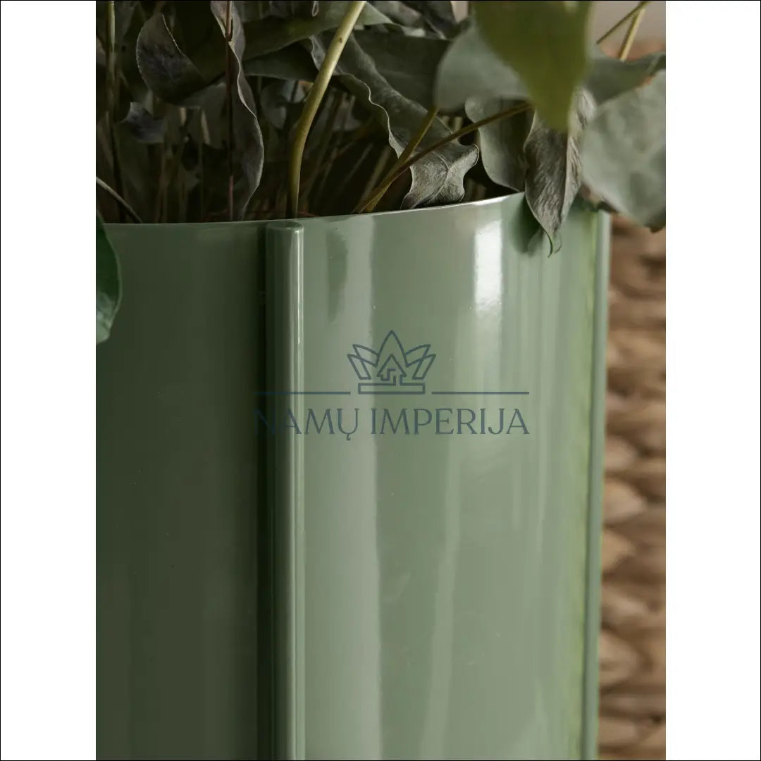 Vazonas DI3700 - €33 Save 70% 25-50, __label:Pristatymas 1-2 d.d., color-zalia, interjeras, material-metalas €25 to €50