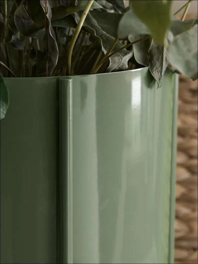 Vazonas DI3700 - €33 Save 70% 25-50, __label:Pristatymas 1-2 d.d., color-zalia, interjeras, material-metalas €25 to €50