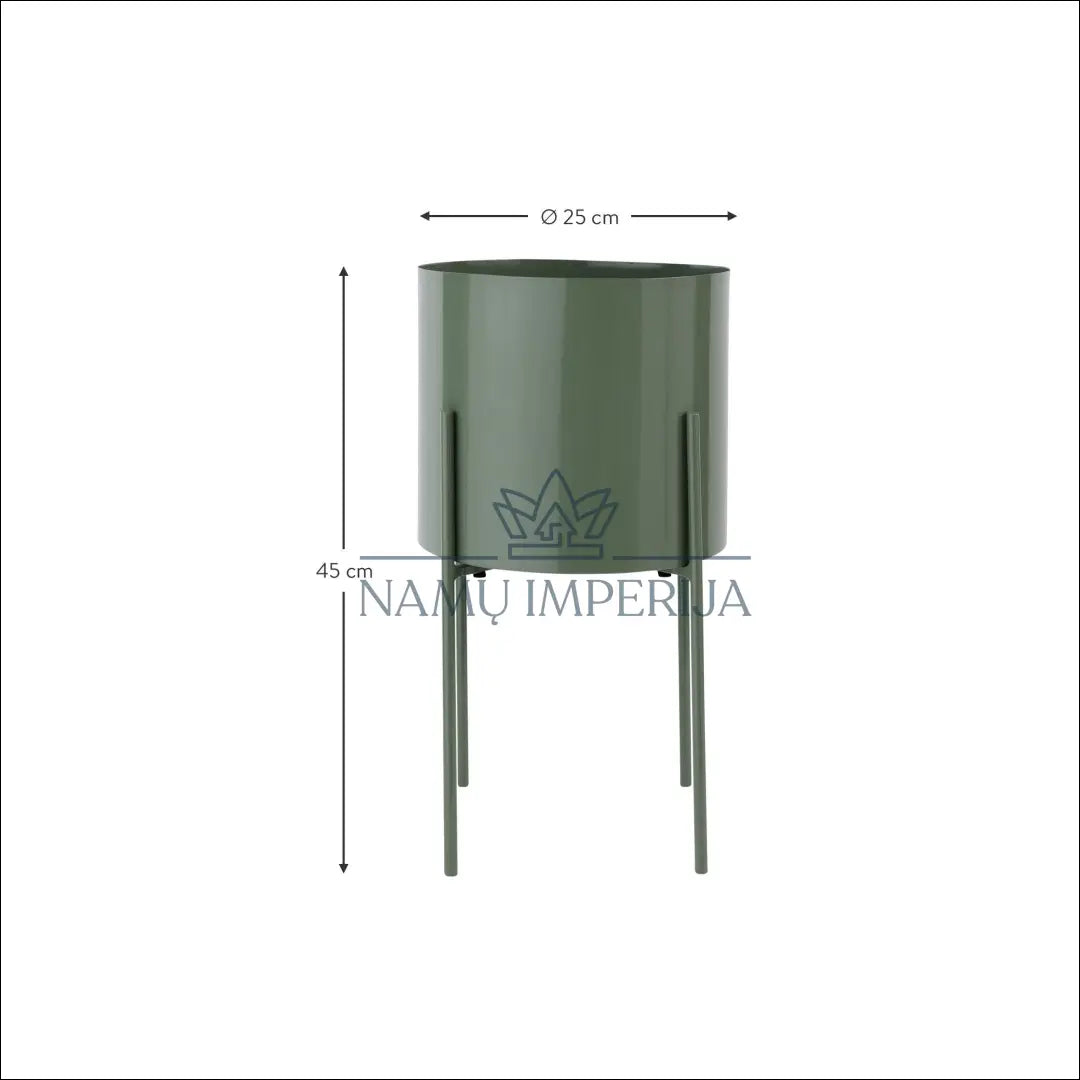Vazonas DI3700 - €33 Save 70% 25-50, __label:Pristatymas 1-2 d.d., color-zalia, interjeras, material-metalas €25 to €50