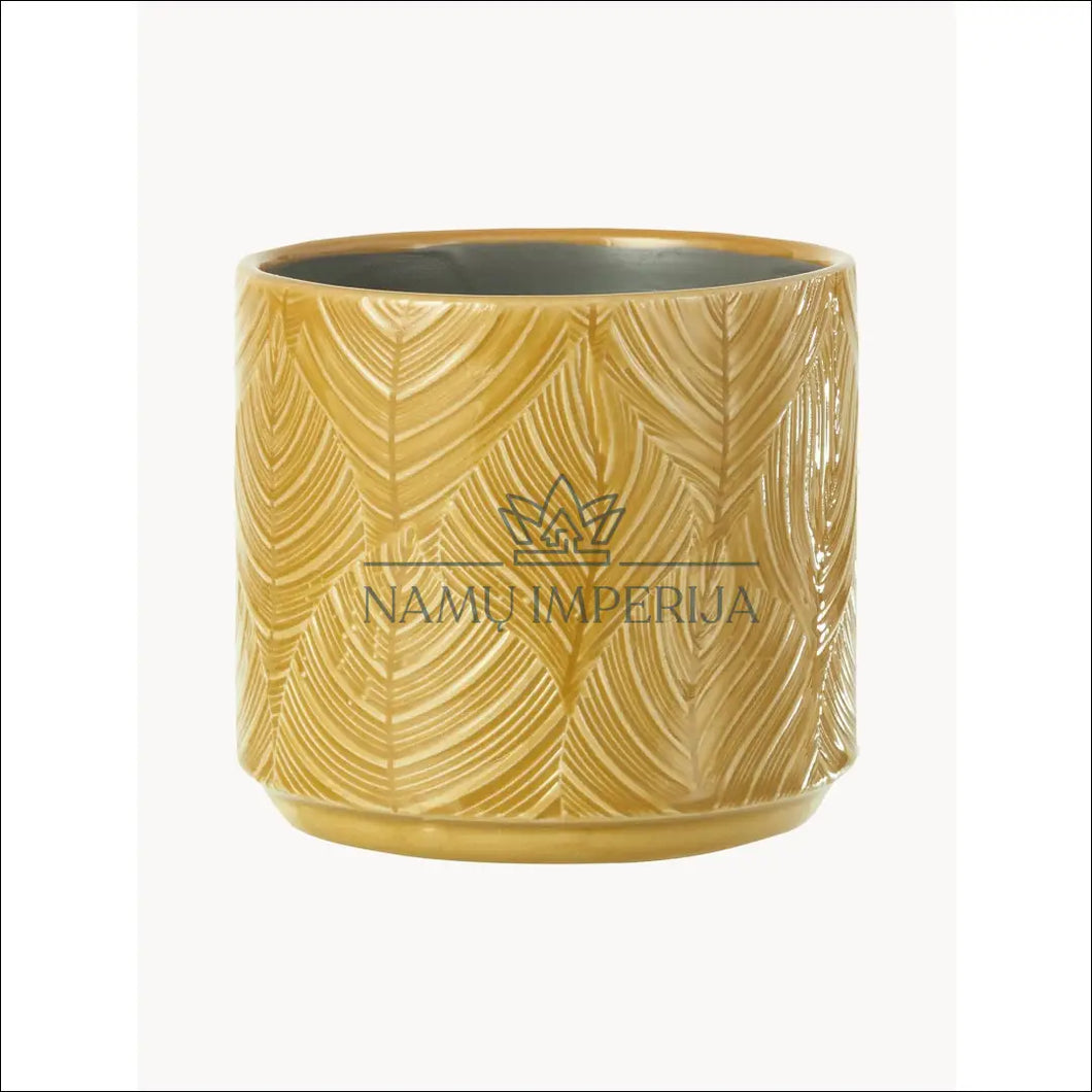 Vazonas DI4614 - €12 Save 50% color-geltona, interjeras, material-keramika, under-25, vazos Geltona | Namų imperija