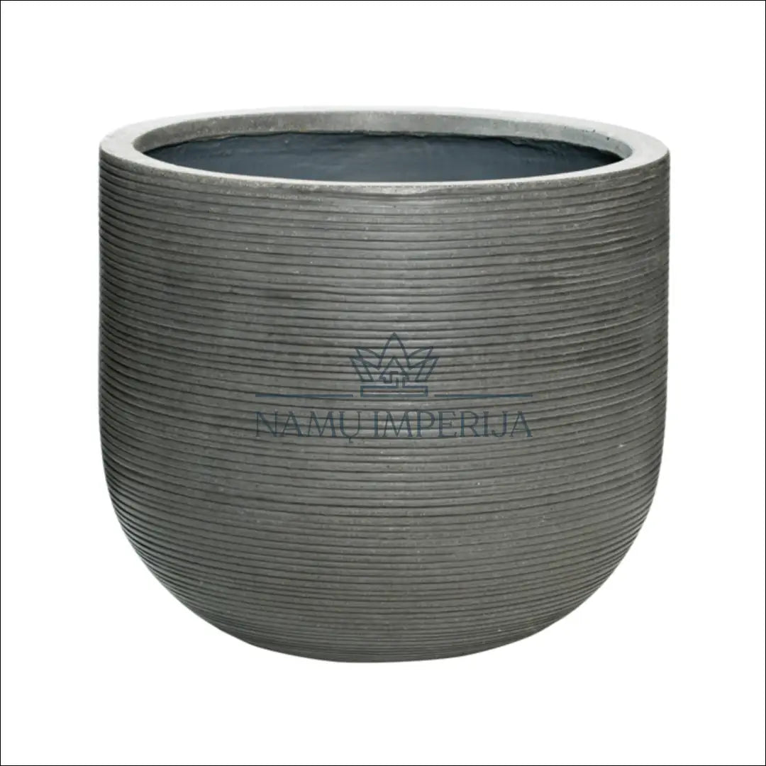 Vazonas DI7052 - €45 Save 50% 25-50, __label:Pristatymas 1-2 d.d., color-pilka, interjeras, material-betonas Pilka