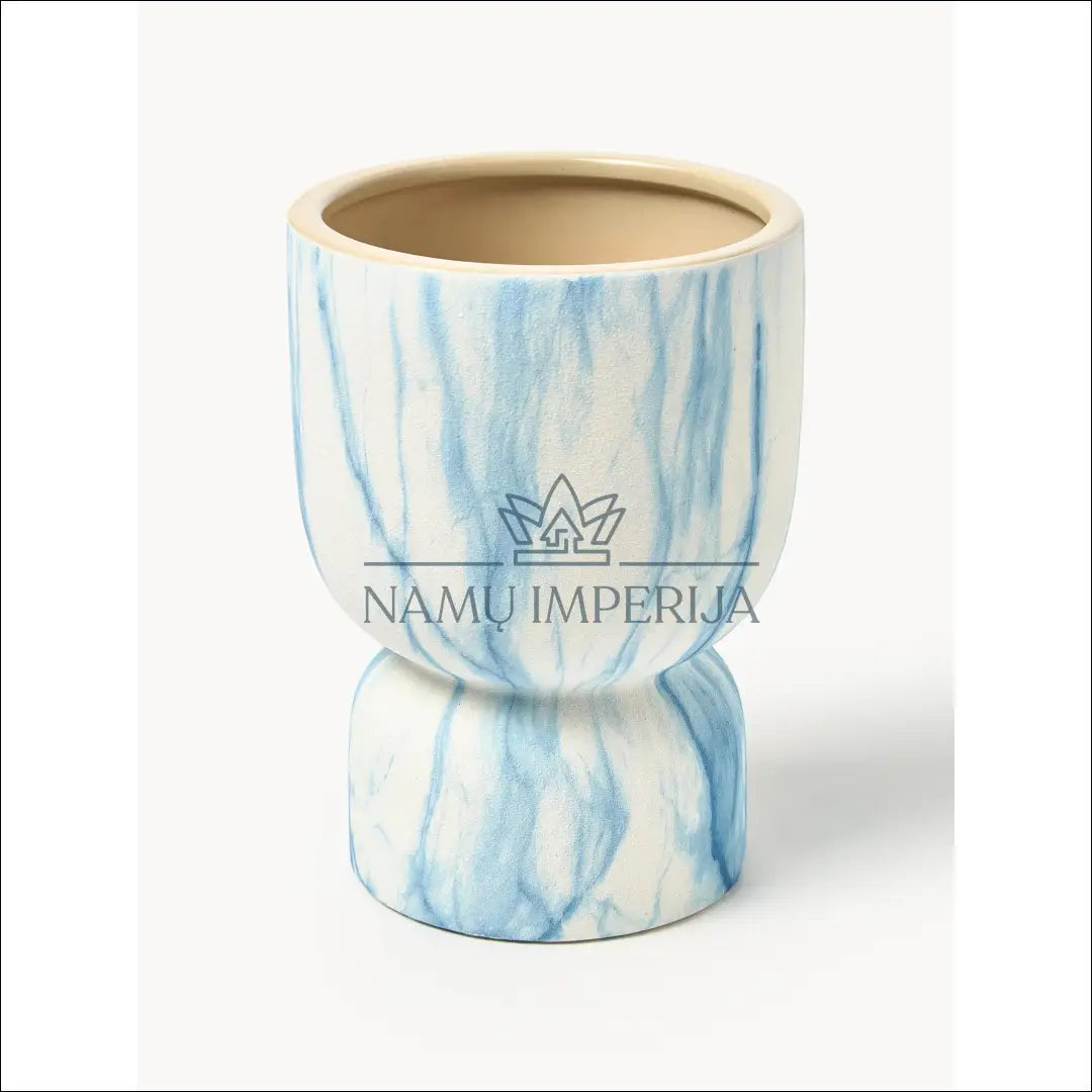 Vazonas DI9866 €13 Save 55% __label:Pristatymas 1 2 d.d., color balta, melyna, smelio, interjeras Iki €25 Pots | Namų