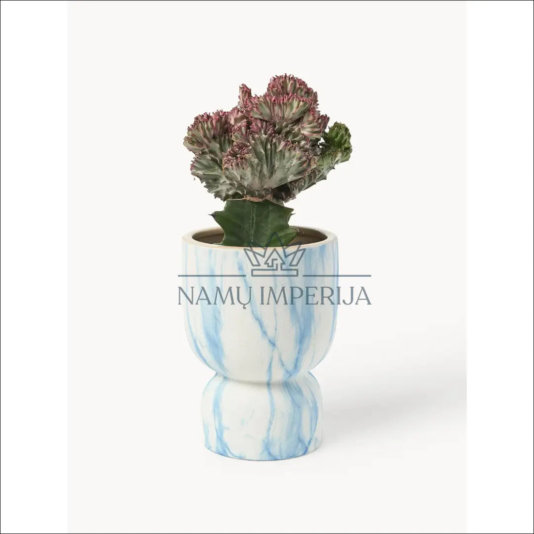 Vazonas DI9866 €13 Save 55% __label:Pristatymas 1 2 d.d., color balta, melyna, smelio, interjeras Iki €25 Pots | Namų