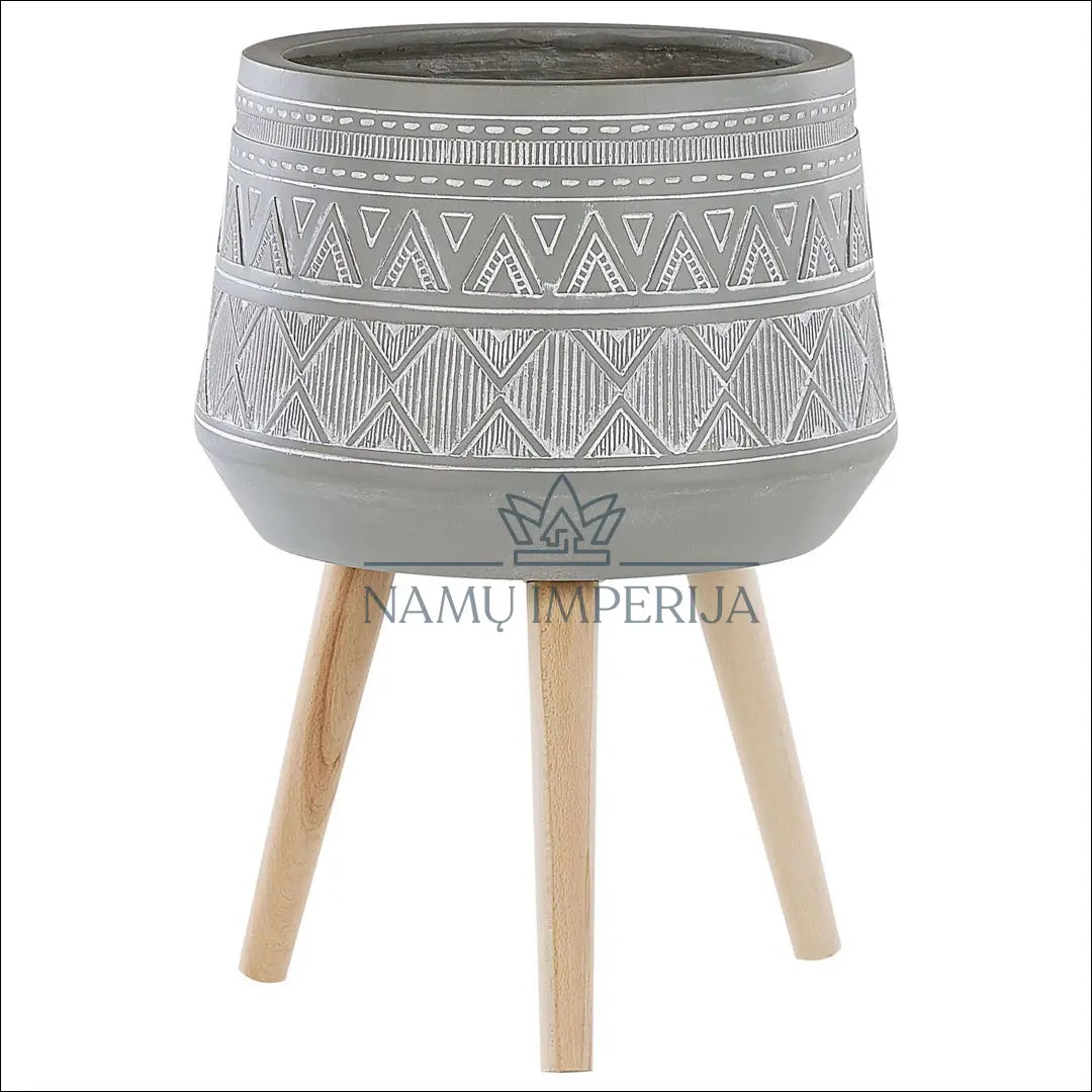 Vazonas DI9947 €45 Save 50% 25 50, __label:Pristatymas 1 2 d.d., color pilka, ruda, interjeras €25 to €50 Planters