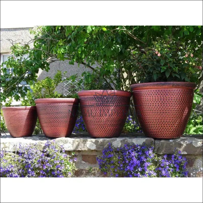 Vazonas iš perdirbto plastiko DI9070 - €14 Save 50% __label:Pristatymas 1-2 d.d., color-auksine, interjeras,