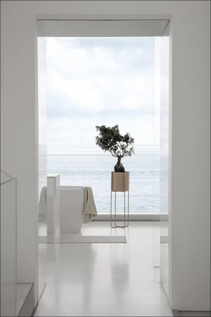 Vazonas su rėmu DI10441 - €110 Save 50% 100-200, __label:Pristatymas 1-2 d.d., color-smelio, interjeras,