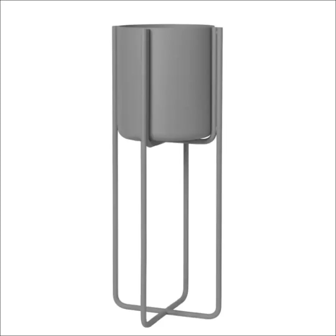 Vazonas su stovu ’Blomus’ DI10570 - €65 Save 50% 50-100, __label:Pristatymas 1-2 d.d., color-pilka, interjeras,