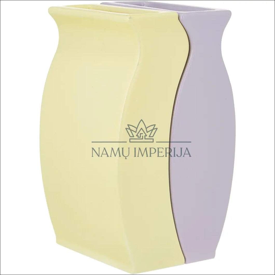 Vazų komplektas (2vnt) DI4208 - €13 Save 55% color-geltona, color-violetine, interjeras, material-keramika, under-25