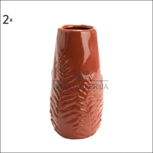 Vazų komplektas (2vnt) DI5784 - €31 Save 50% 25-50, color-oranzine, color-ruda, interjeras, material-keramika