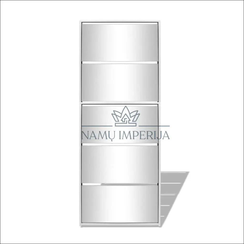 Veidrodinė batų spintelė KI1135 - €94 Save 50% 50-100, __label:Pristatymas 1-2 d.d., batu-lentyna, batu-spintele,