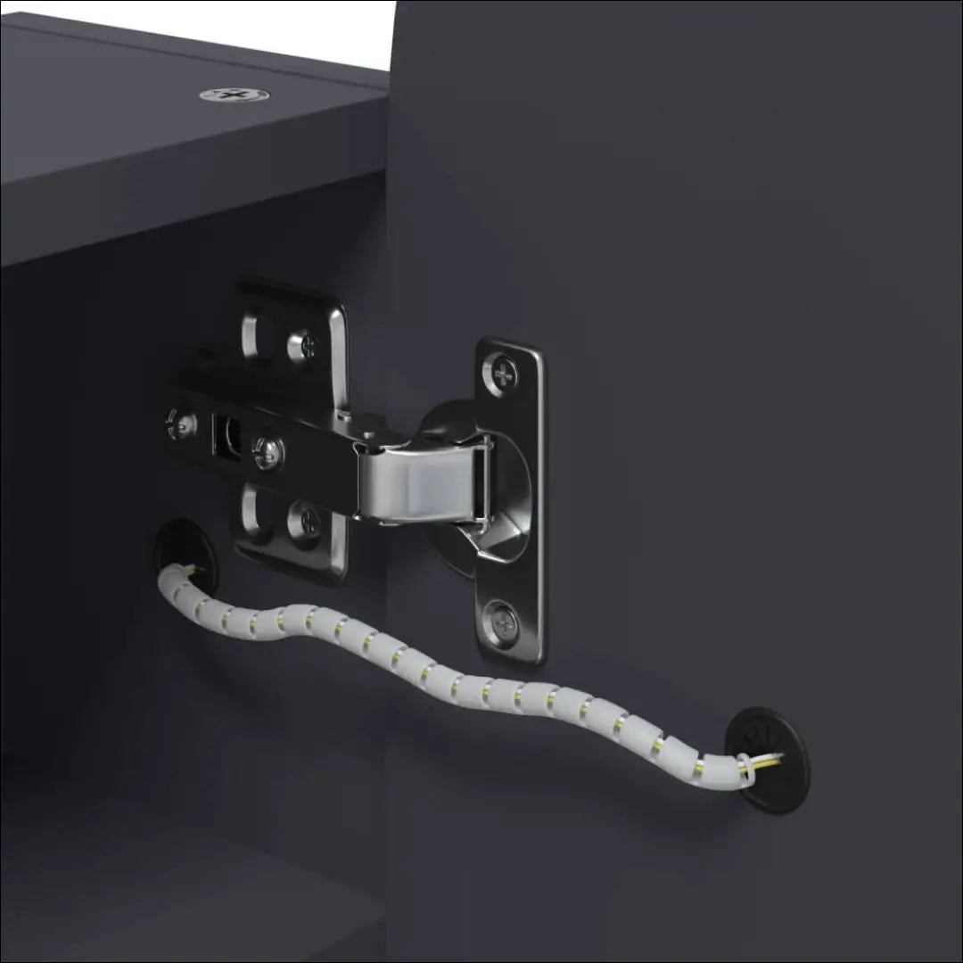 Veidrodinė LED vonios spintelė KI1458 - €60 Save 50% 50-100, __label:Pristatymas 1-2 d.d., color-pilka,