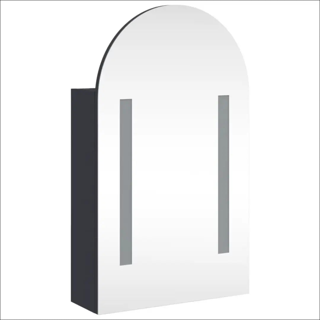 Veidrodinė LED vonios spintelė KI1458 - €60 Save 50% 50-100, __label:Pristatymas 1-2 d.d., color-pilka,