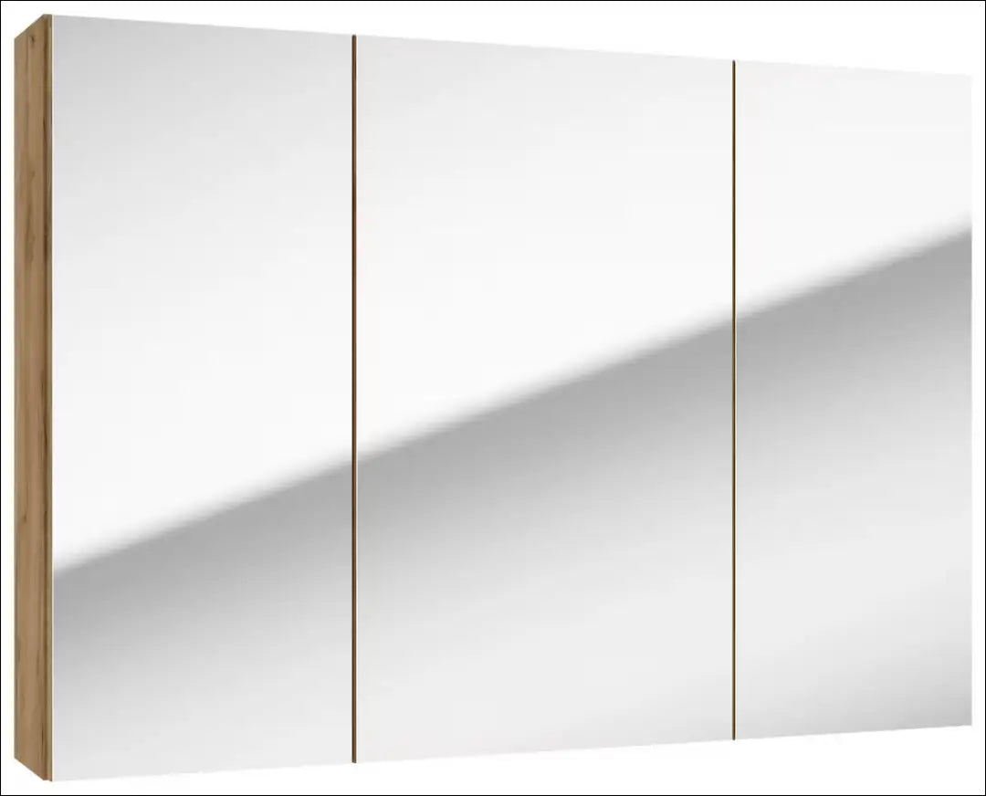 Veidrodinė vonios spintelė KI1887 - €105 Save 50% 100-200, __label:Pristatymas 1-2 d.d., color-ruda, material-mediena,