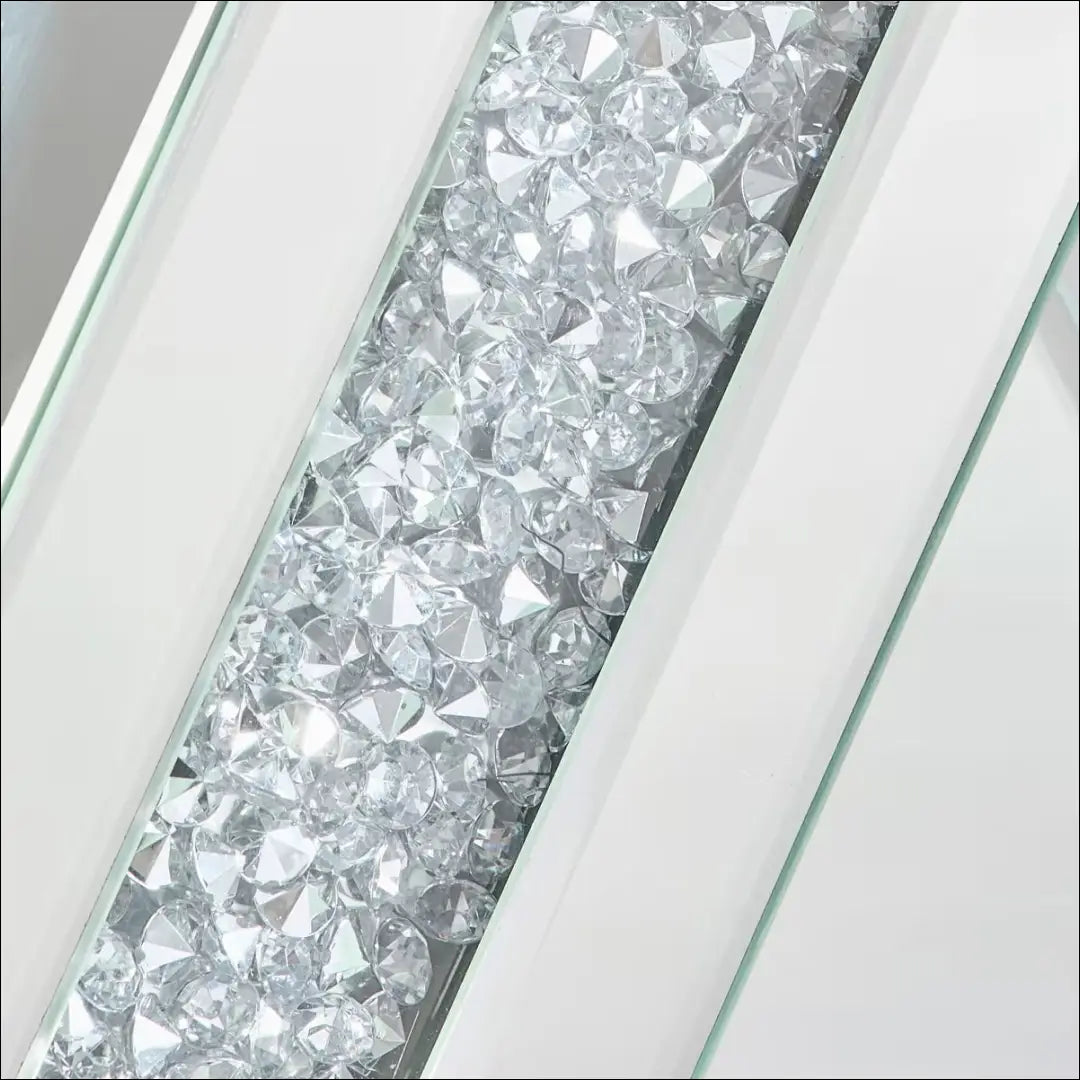 Veidrodinis šoninis staliukas SI2423 - €85 Save 50% 50-100, __label:Pristatymas 1-2 d.d., color-sidabrine,