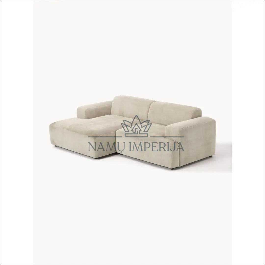 Velvetinė kampinė sofa MI552 - €1,000 Save 50% __label:Pristatymas 1-2 d.d., color-smelio, kampai,