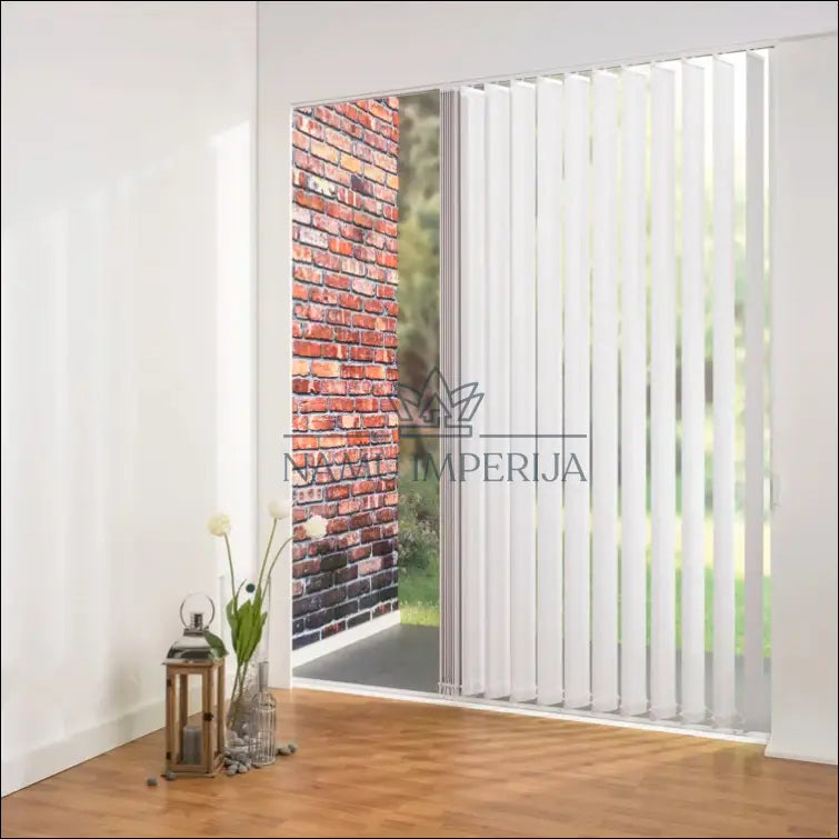 Vertikalios žaliuzės DI3659 - €86 Save 65% 50-100, __label:Pristatymas 1-2 d.d., color-pilka, material-poliesteris,