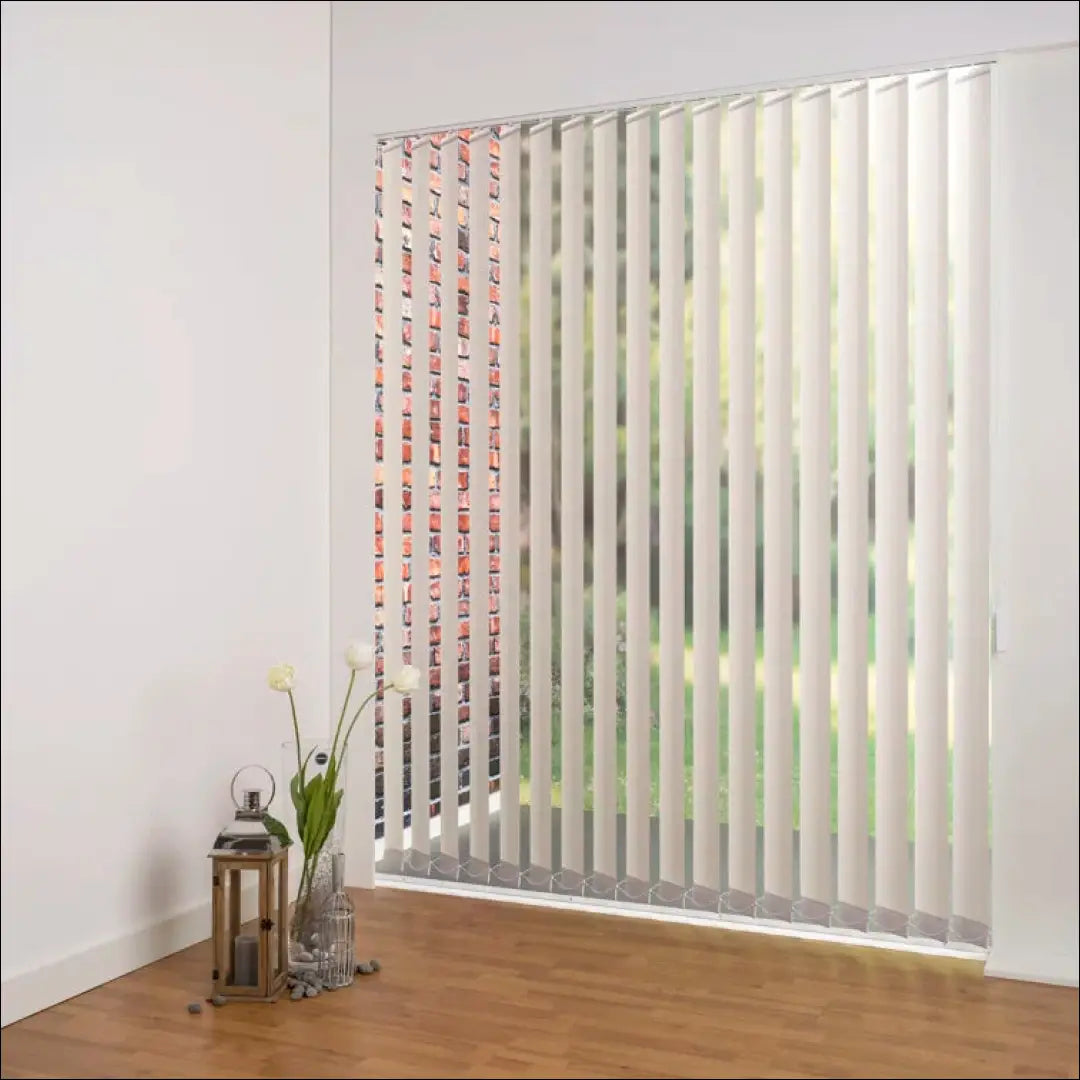 Vertikalios žaliuzės DI3659 - €86 Save 65% 50-100, __label:Pristatymas 1-2 d.d., color-pilka, material-poliesteris,