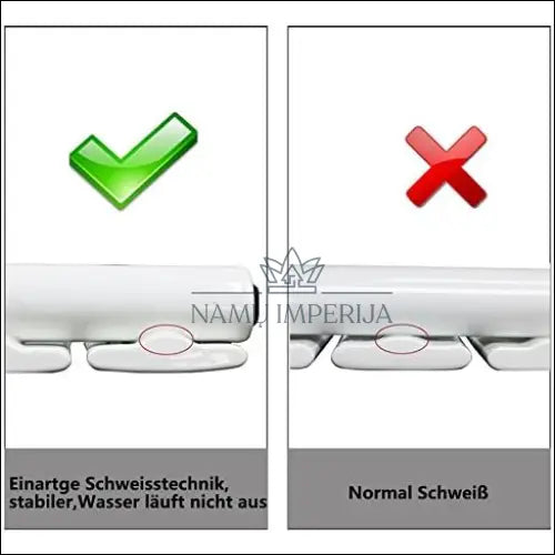 Vertikalus radiatorius KI1184 - €105 Save 50% 100-200, __label:Pristatymas 1-2 d.d., color-balta, kita,