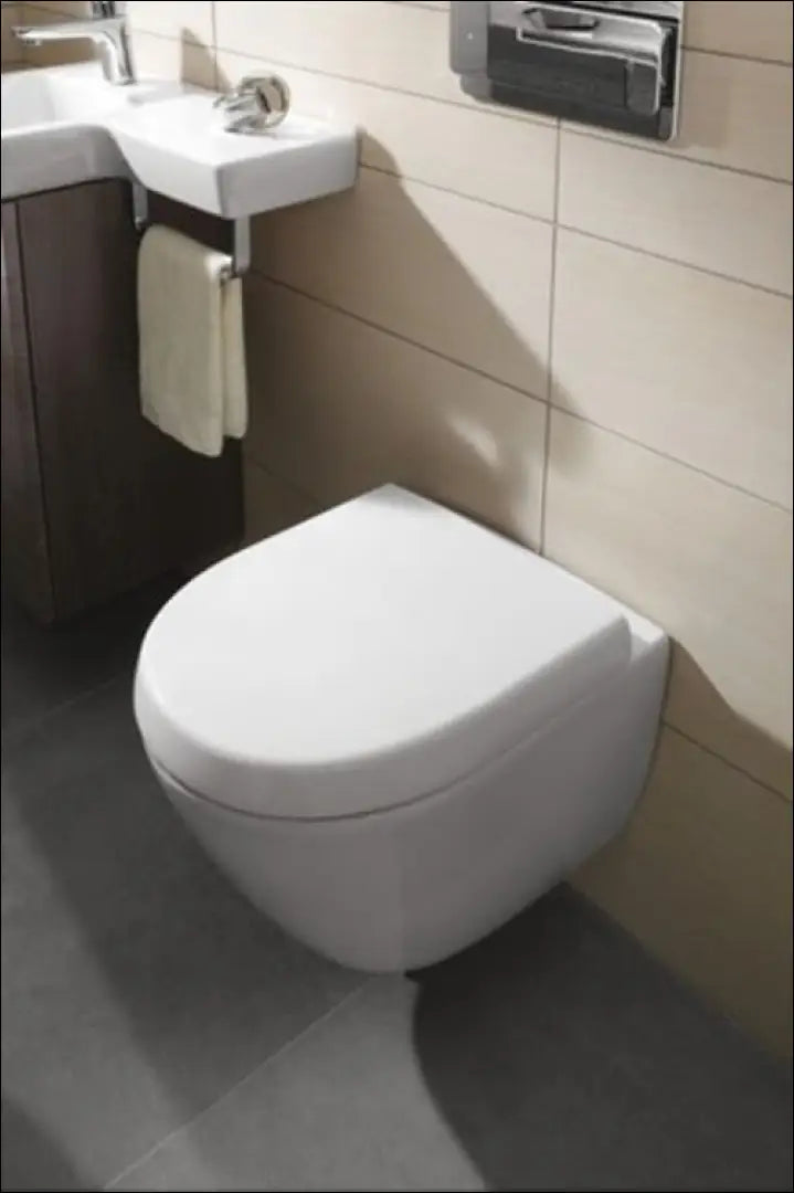 Villeroy&Boch Subway 2.0 klozeto dangtis SP344 - €45 Save 75% 25-50, __label:Pristatymas 1-2 d.d., color-balta,