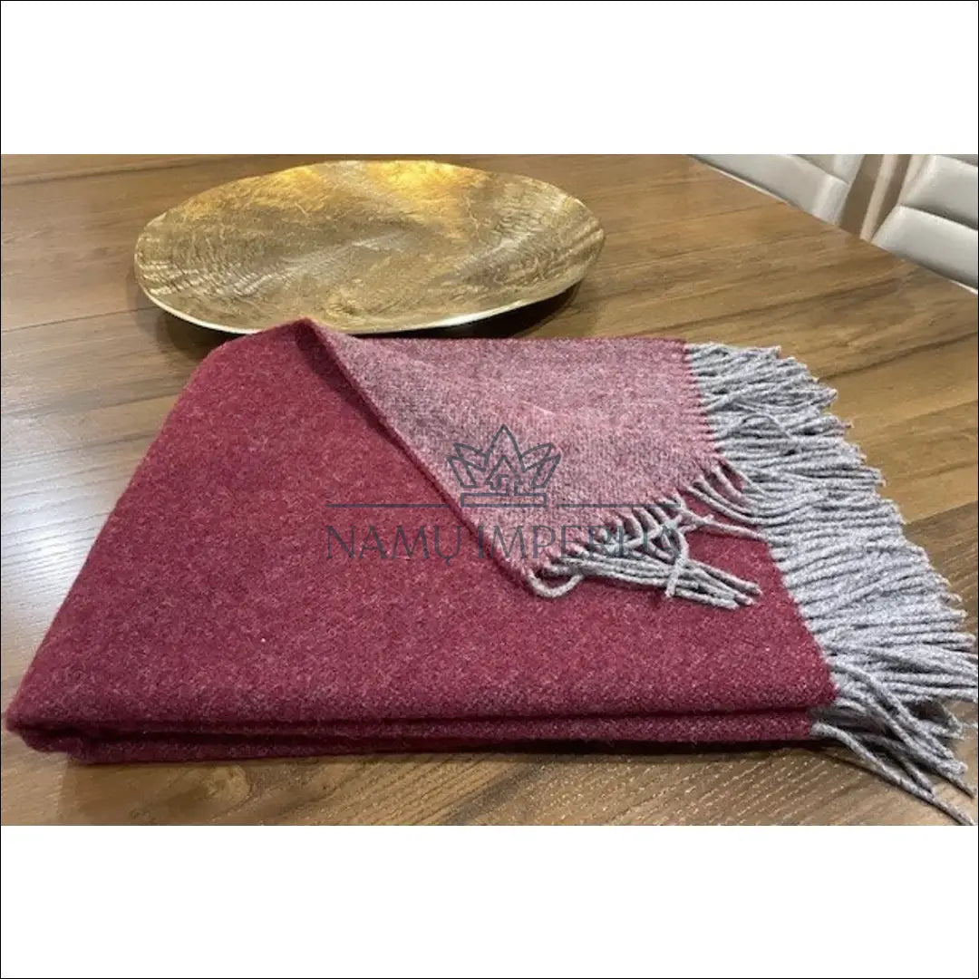 Vilnonis pledas (140x200cm) DI9207 - €44 Save 50% 25-50, __label:Pristatymas 1-2 d.d., color-raudona, material-vilna,