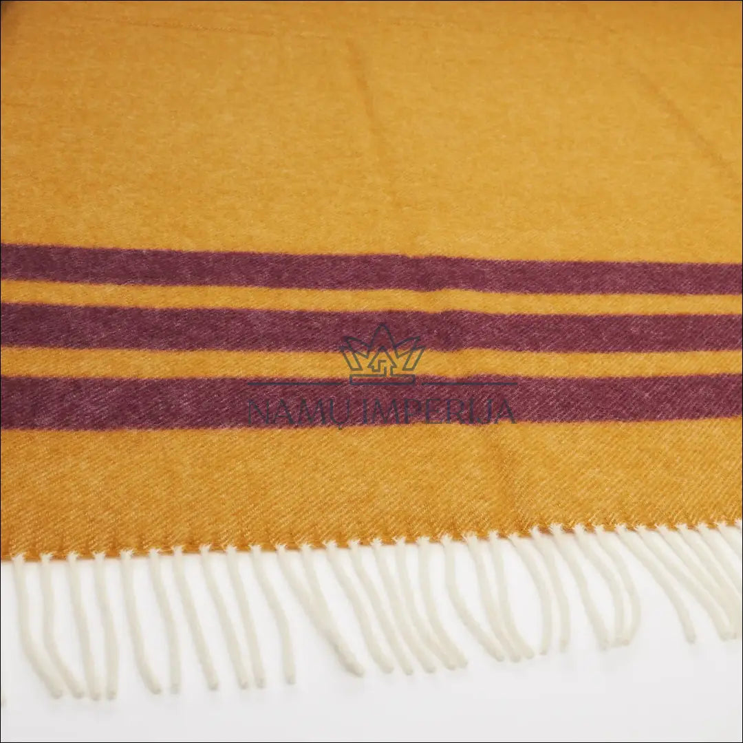Vilnonis pledas DI8946 - €13 Save 70% __label:Pristatymas 1-2 d.d., color-geltona, material-vilna, pledai, tekstile Iki