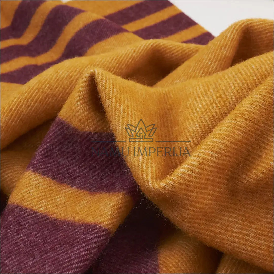 Vilnonis pledas DI8946 - €13 Save 70% __label:Pristatymas 1-2 d.d., color-geltona, material-vilna, pledai, tekstile Iki