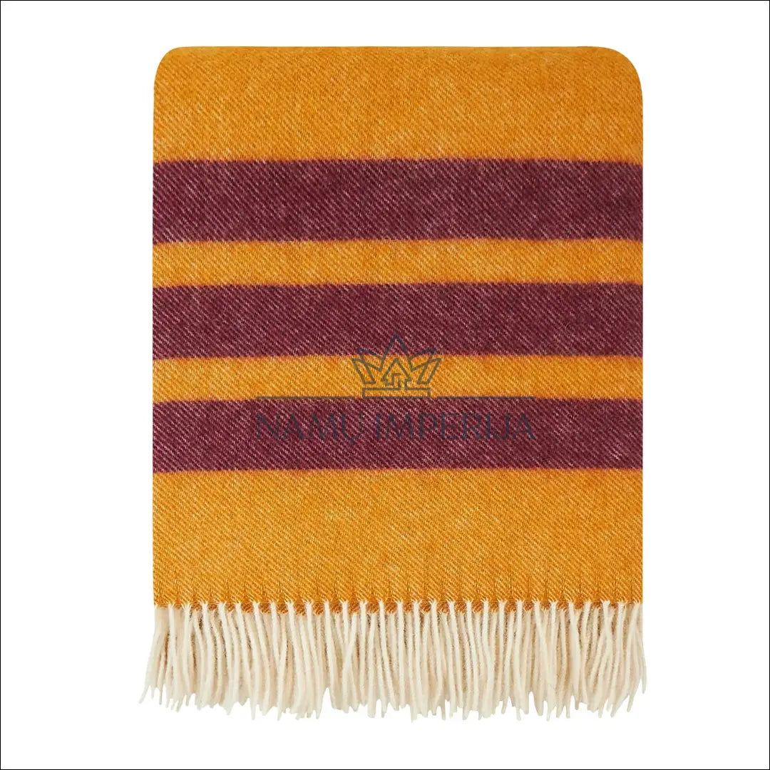 Vilnonis pledas DI8946 - €13 Save 70% __label:Pristatymas 1-2 d.d., color-geltona, material-vilna, pledai, tekstile Iki