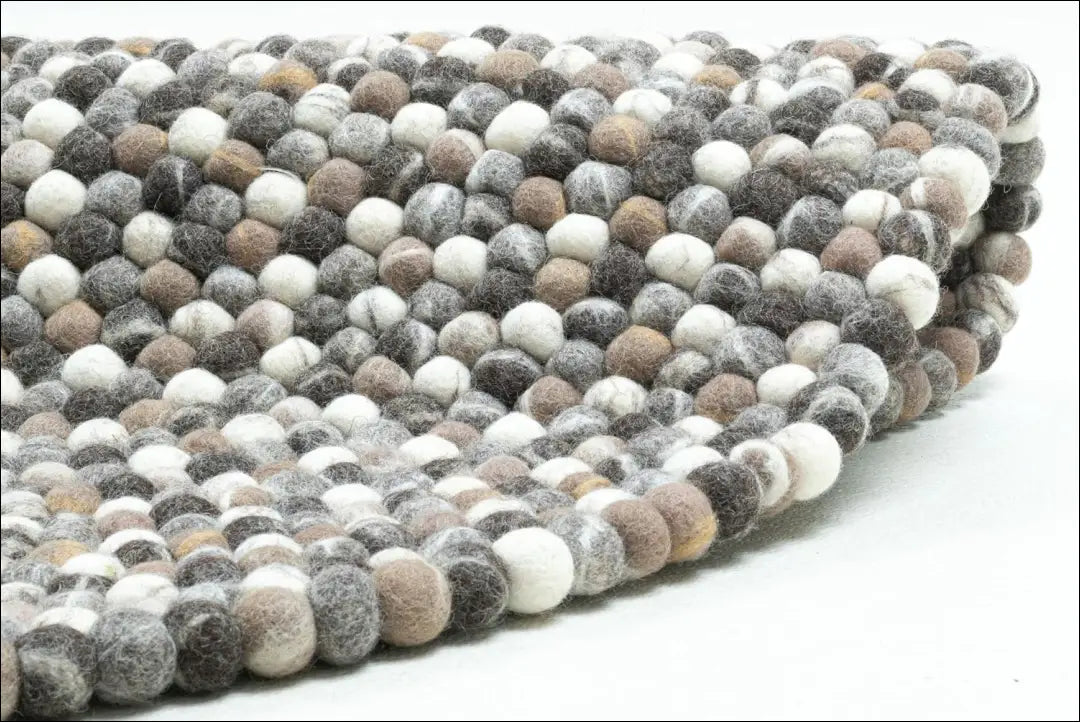 Vilnos kilimas RU1158 - €495 Save 50% __label:Pristatymas 1-2 d.d., apvalus, color-ruda, color-smelio,