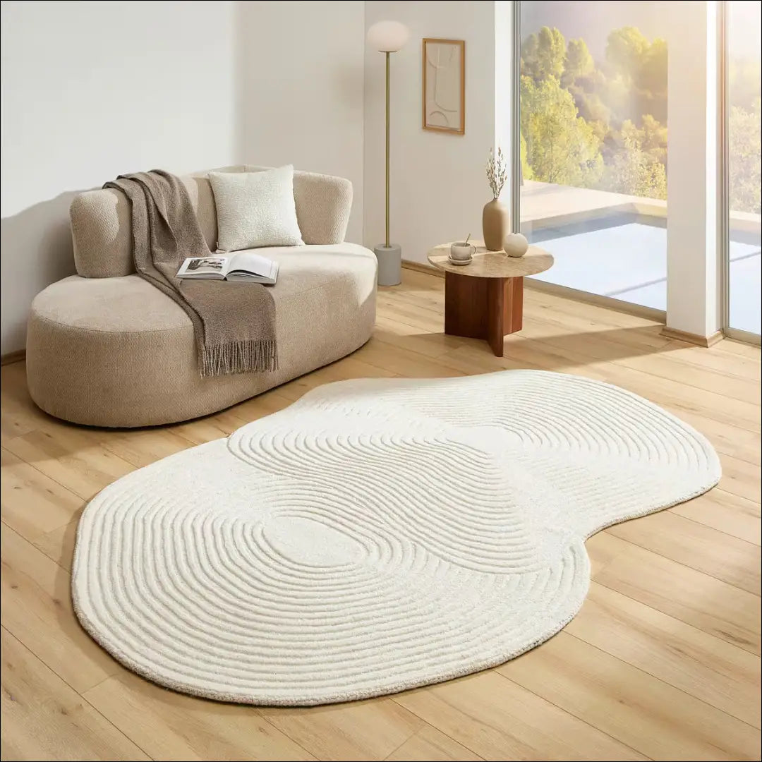 Vilnos kilimas RU1393 - €220 Save 50% __label:Pristatymas 1-2 d.d., color-kremas, Dydis-160-x-230-cm, Dydis-160x230cm,