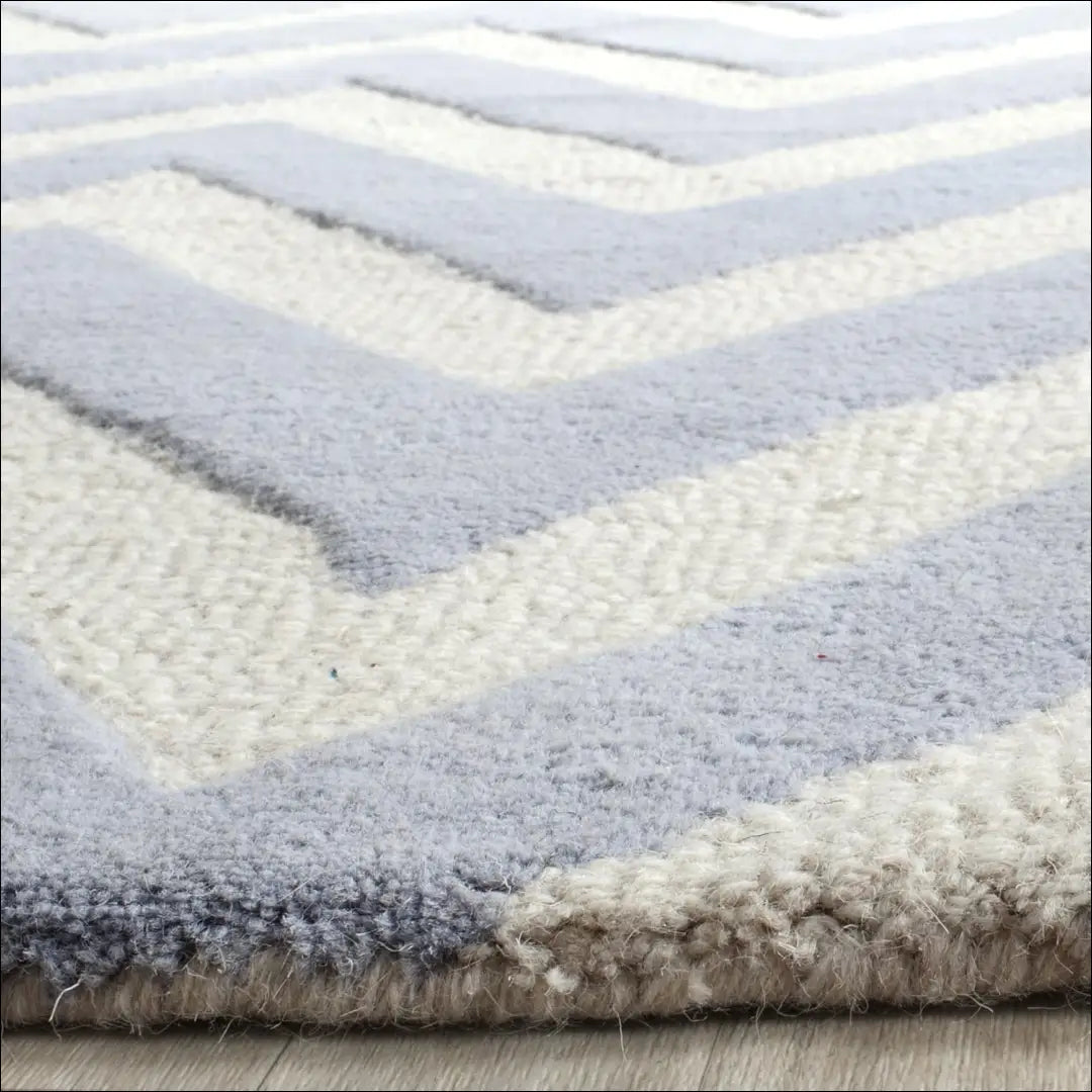 Vilnos kilimas RU1473 - €280 Save 50% __label:Pristatymas 1-2 d.d., color-kremas, color-melyna, kilimai, material-vilna