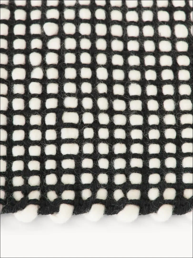 Vilnos kilimas RU857 - €103 Save 55% 100-200, __label:Pristatymas 1-2 d.d., color-juoda, color-kremas, kilimai 120 cm x