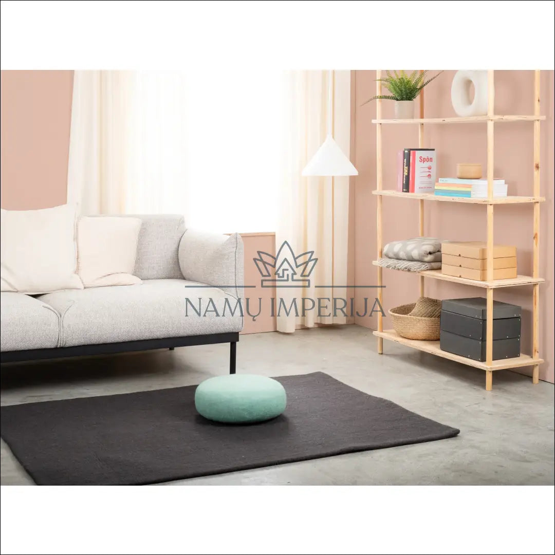 Vilnos pufas MI801 - €93 Save 50% 50-100, __label:Pristatymas 1-2 d.d., color-turkis, material-vilna, minksti €50