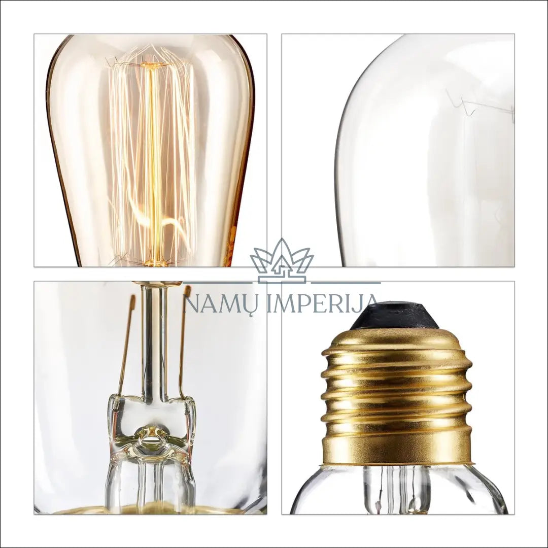 Vintažinė retro lemputė E27 komplektas (6vnt) DA0194 - €20 Save 50% __label:Pristatymas 1-2 d.d., kita,