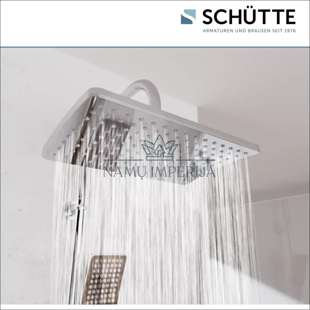 Virštinkinis dušo rinkinys “Schutte” DI10227 - €46 Save 50% 25-50, __label:Pristatymas 1-2 d.d., color-sidabrine,