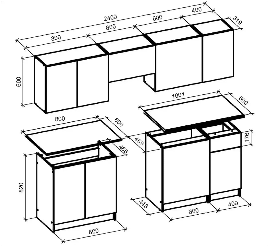 Virtuvinis komplektas VI1423 - €493 Save 15% color-ruda, color-smelio, kita, material-mediena, notouch15 Virš €200