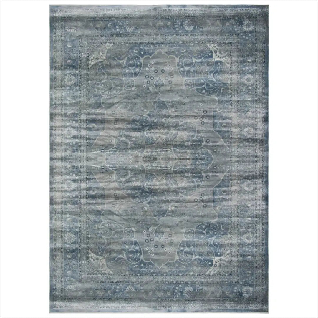 Viskozės kilimas RU1109 - €190 Save 50% 100-200, __label:Pristatymas 1-2 d.d., color-melyna, kilimai, material-viskoze