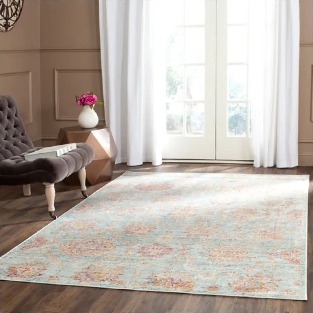 Viskozės kilimas RU1471 - €220 Save 50% __label:Pristatymas 1-2 d.d., color-marga, color-margas, color-melyna,