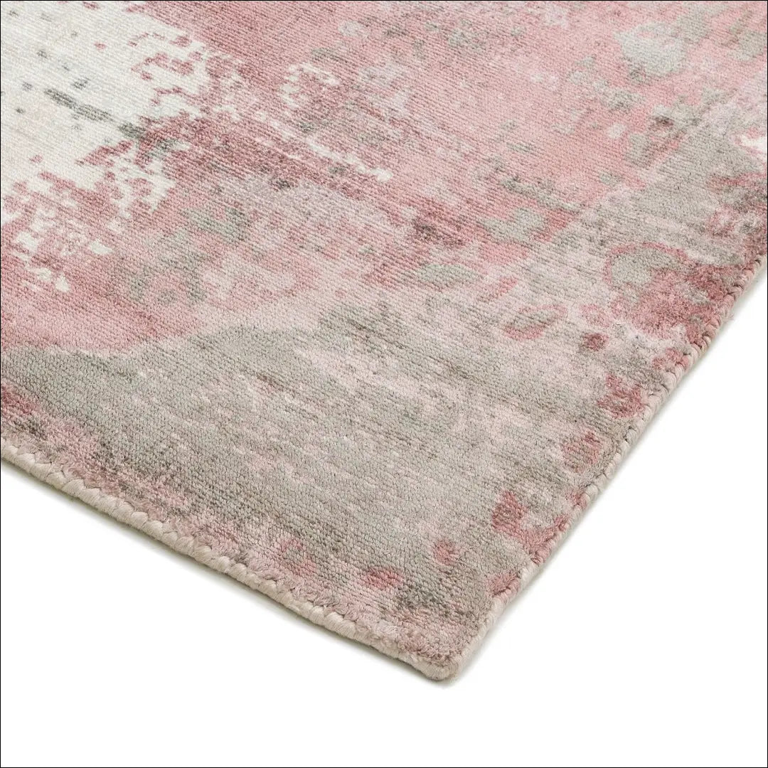 Viskozės kilimas RU1483 - €360 Save 50% __label:Pristatymas 1-2 d.d., color-pilka, color-rozine, Dydis-160-x-230-cm,