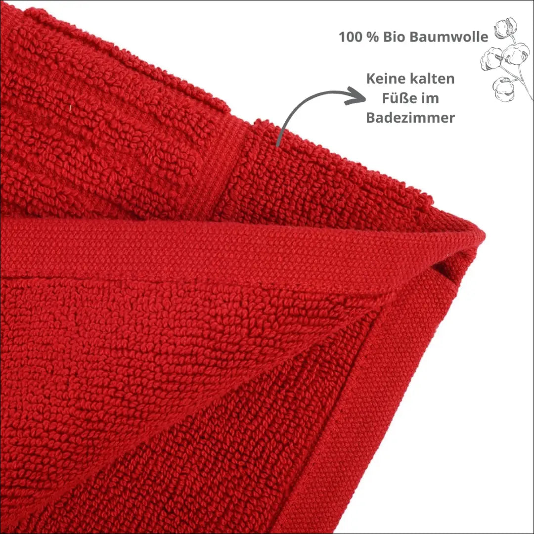 Vonios kambario kilimėlis DI11461 - €20 Save 50% __label:Pristatymas 1-2 d.d., color-raudona, Dydis-60-x-100-cm,