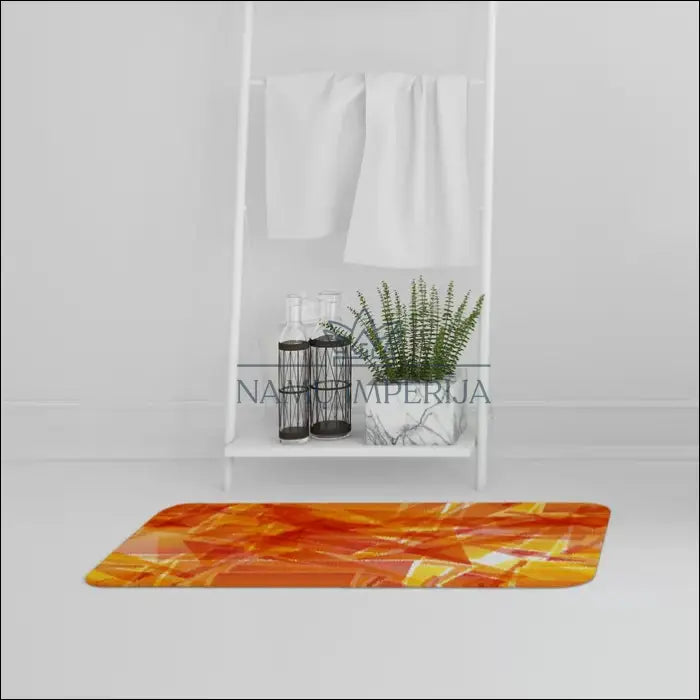 Vonios kambario kilimėlis RU129 - €33 Save 55% 25-50, __label:Pristatymas 1-2 d.d., color-geltona, color-oranzine,