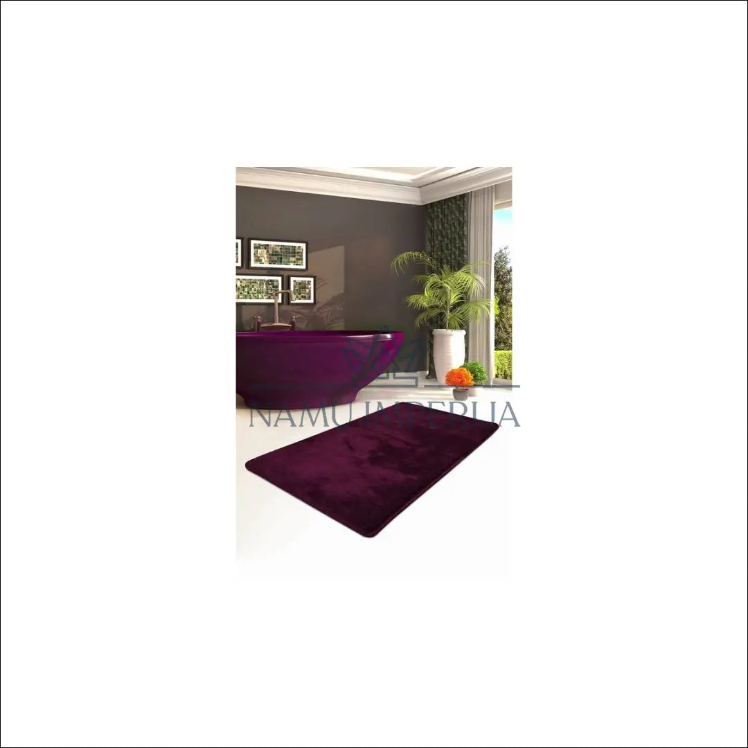 Vonios kambario kilimėlis RU534 - €46 Save 60% 25-50, __label:Pristatymas 1-2 d.d., color-raudona, color-violetine,