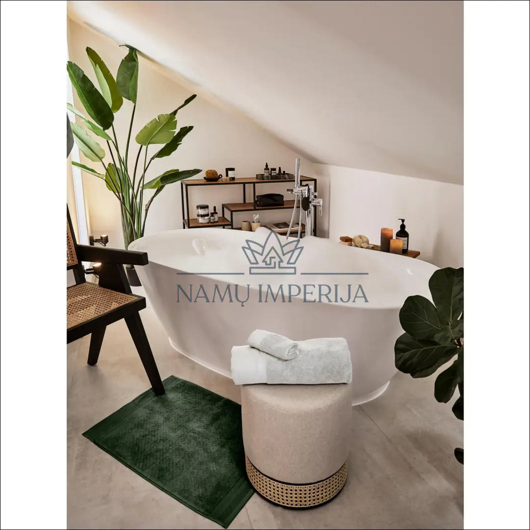 Vonios kambario kilimėlis RU682 - €16 Save 60% color-zalia, interjeras, kilimai, material-medvilne, siauliai 1-2