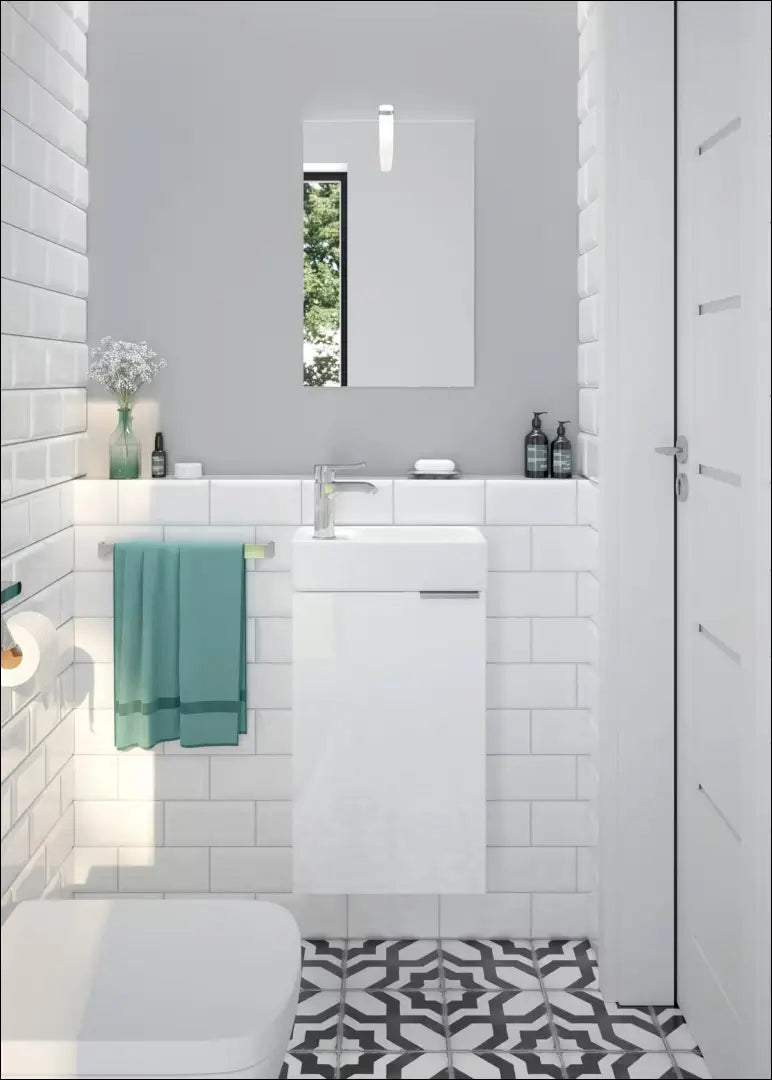 Vonios kambario komplektas KI1627 - €84 Save 50% 50-100, __label:Pristatymas 1-2 d.d., color-balta, material-mediena,