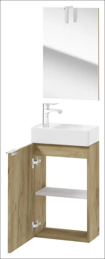 Vonios kambario komplektas KI1889 - €74 Save 50% 50-100, __label:Pristatymas 1-2 d.d., color-balta, color-ruda,