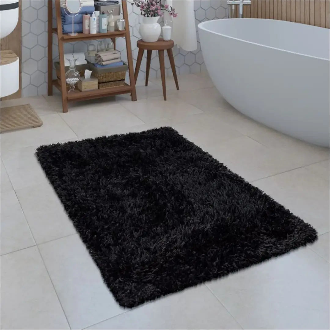 Vonios kilimėlis RU882 - €31 Save 30% 25-50, __label:Pristatymas 1-2 d.d., color-juoda, kilimai, material-poliesteris